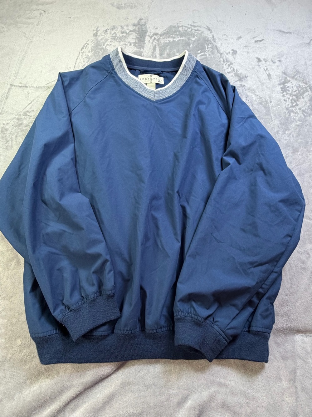 Consensus Golf Men's Navy V-Neck Pullover Sweater/Jacket XL Sport